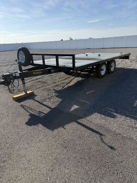8x14 Over Deck Car Hauler/Utility Trailer