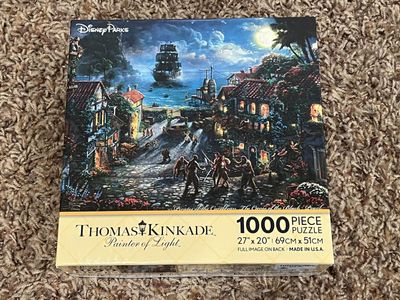 Thomas Kinkade Disney Parks Pirates of the Carribean Puzzle