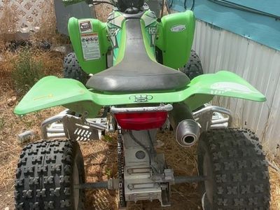 Kawasaki KFX400 Green Sport ATV Four-Wheeler Quad