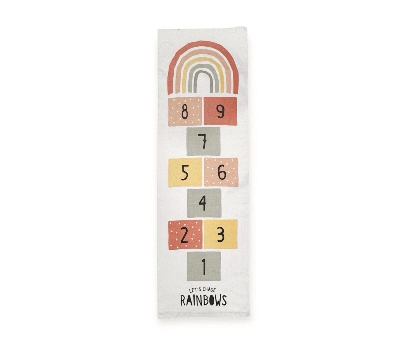 H&M Kids Hopscotch Play Mat Let's Chase Rainbows