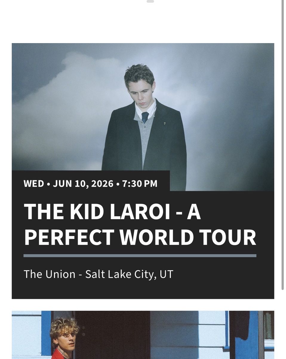 Kid Laroi general admission tickets