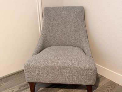 Gray Upholstered Chair