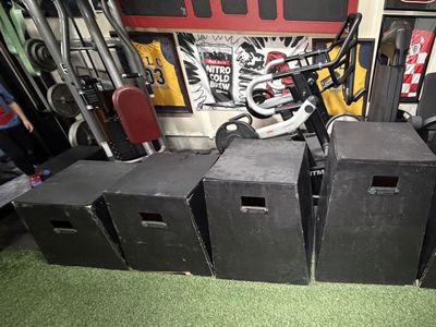 Wooden Plyometric Jump Box Set