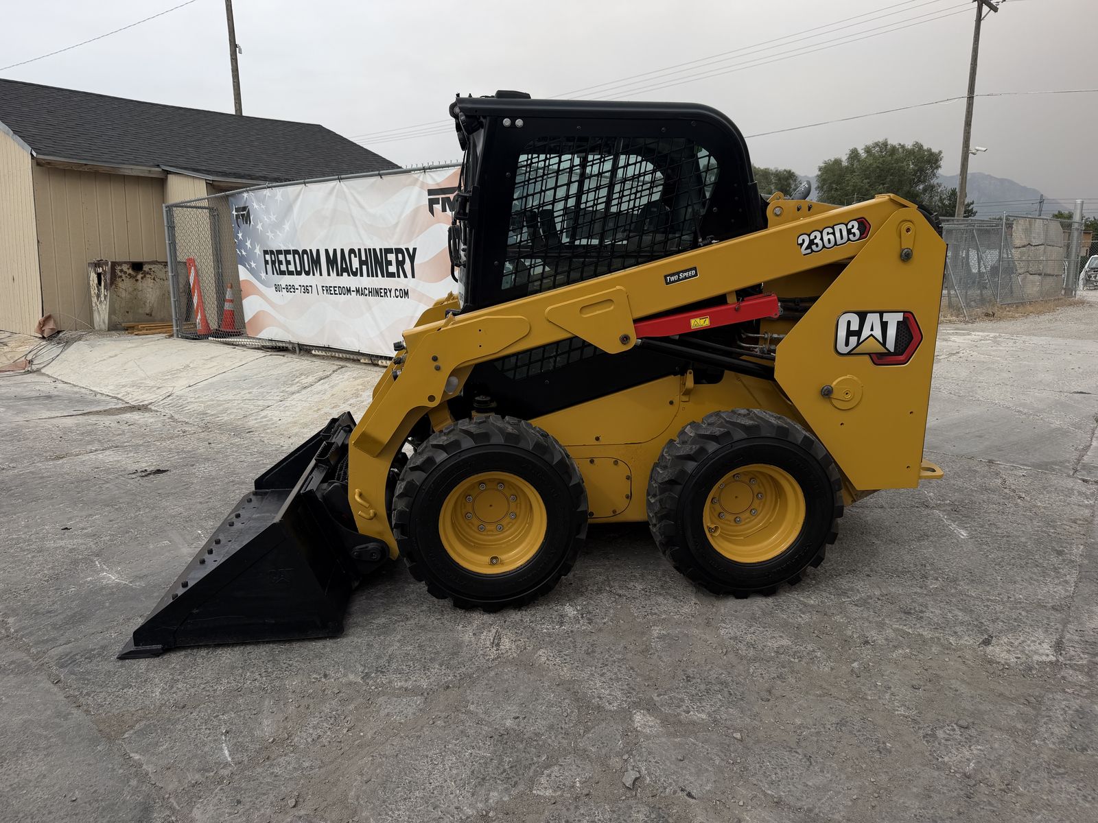 2023 Cat 236D3 Skidsteer Loader Tractor Serviced Ready To Work