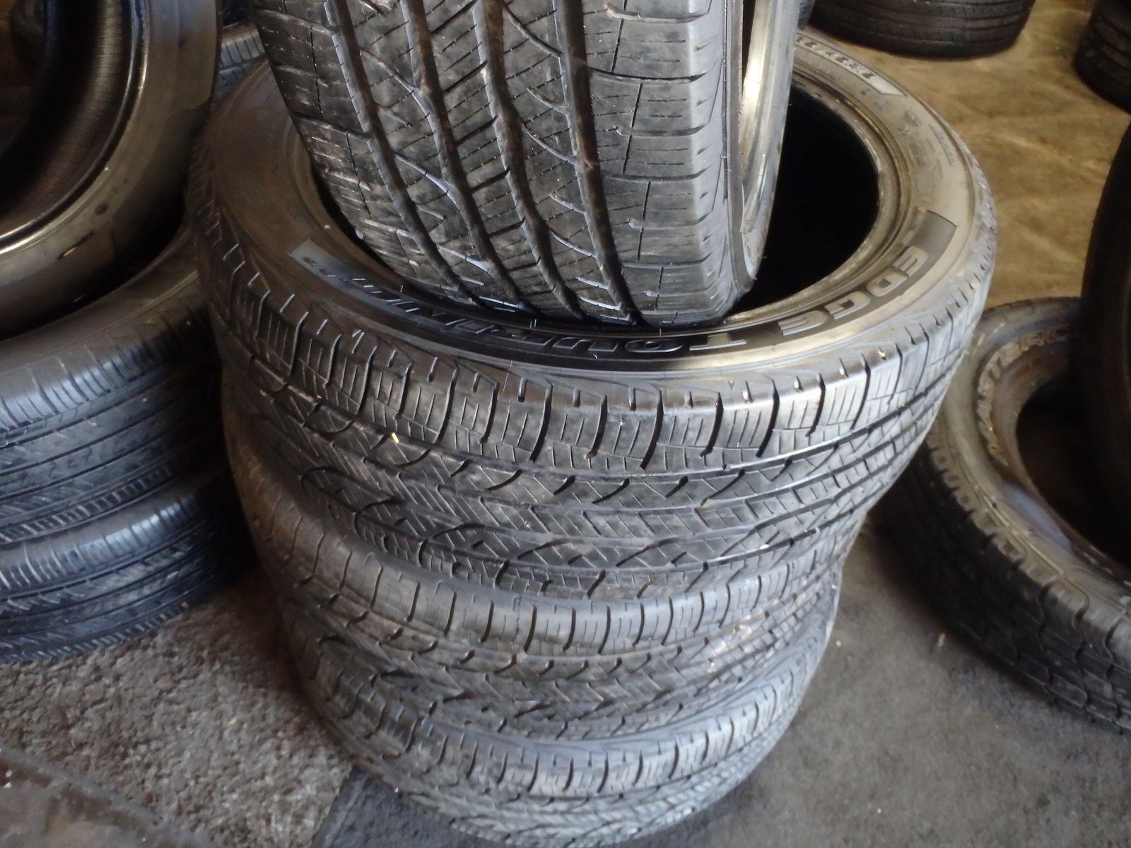 235/45R19 KELLY EDEG TOURING A/S SET OF USED TIRES