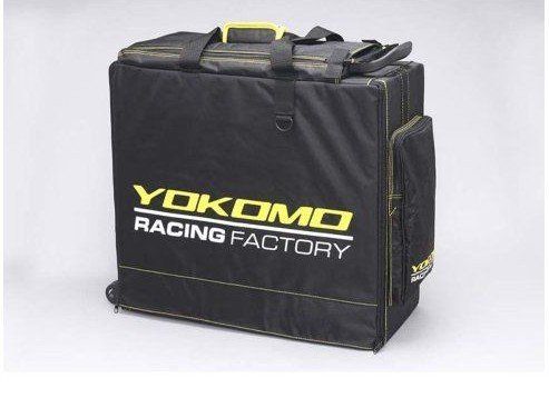 Yokomo Racing Factory Pit Bag - Rolling Gear Bag with Handle