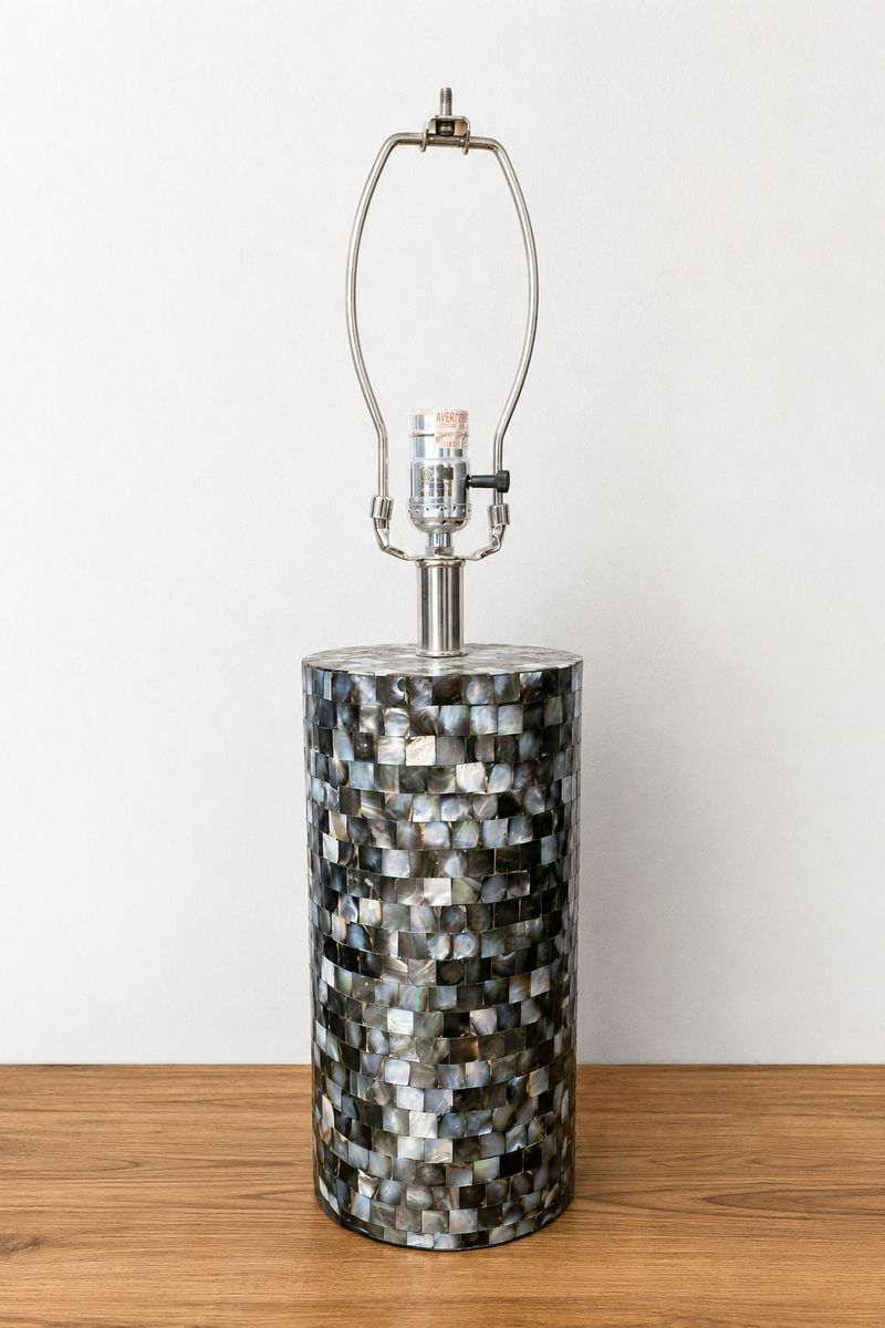 Mosaic Table Lamp Base — $30