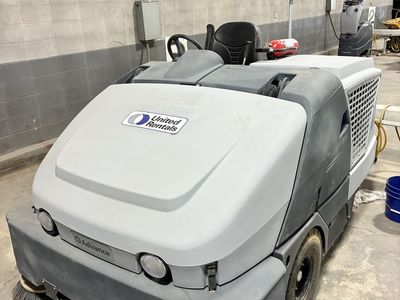 SWEEPER RIDE ON PICK UP 67” & LARGER
