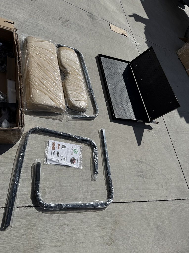 Golf Cart Seat, Bed Conversion Kit