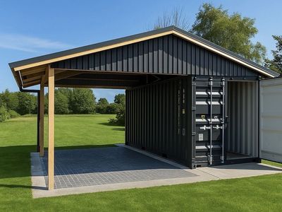 Shipping Container 8 x 20 One trip full spec