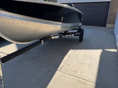 2025 Lowe WV1670 Aluminum Fishing Boat with Trailer & Mercury 25HP Motor