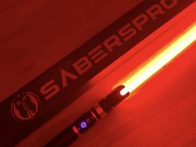 Star Wars Light Sabers - 1 black and 1 Gold