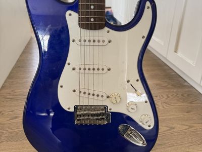 Fender Squier Stratocaster Electric Guitar- Royal blue