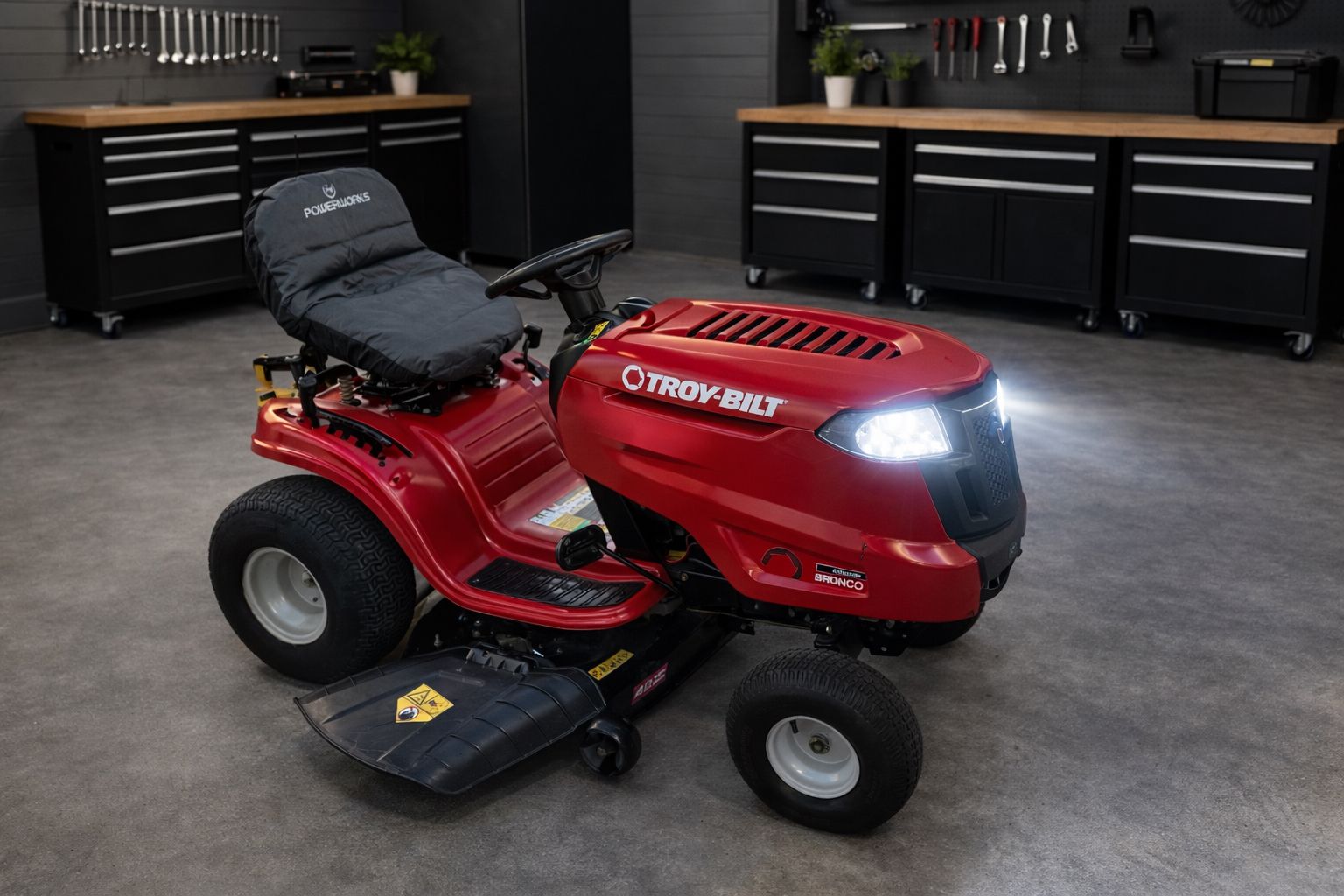 Troy-Bilt Bronco Riding Lawn Mower