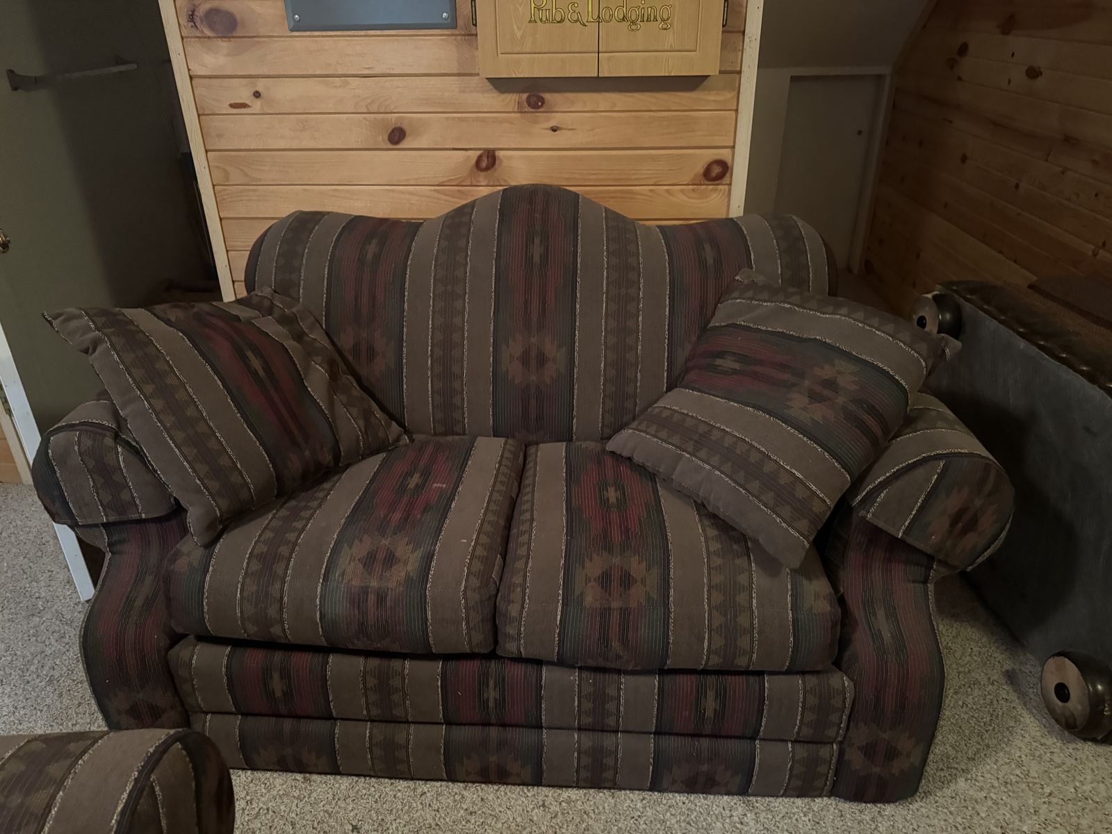 Broyhill couch and chair. 