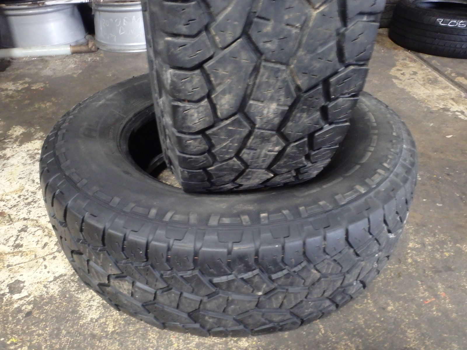 275/70R18 PATHFINDER ALL TERRAIN PAIR OF TWO USED TIRES
