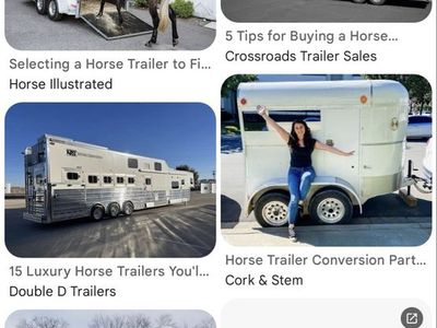 ISO horse trailer
