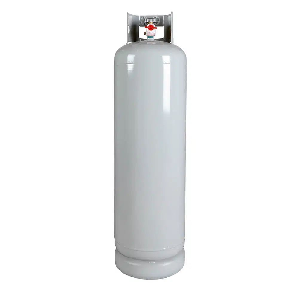 2x New 60lb Propane Gas Tanks - Empty Cylinders for Grill, RV, Heating