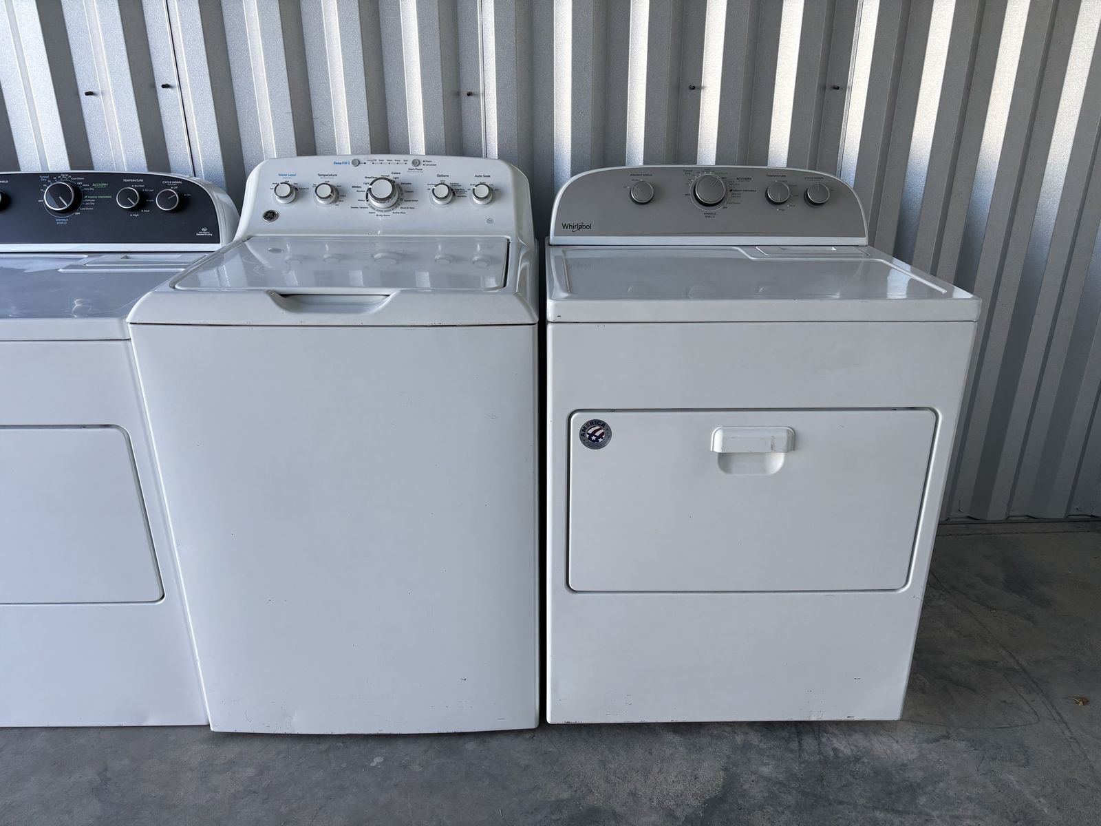 Whirlpool/GE Washer & Dryer Free Delivery