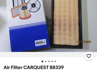 CARQUEST air filter