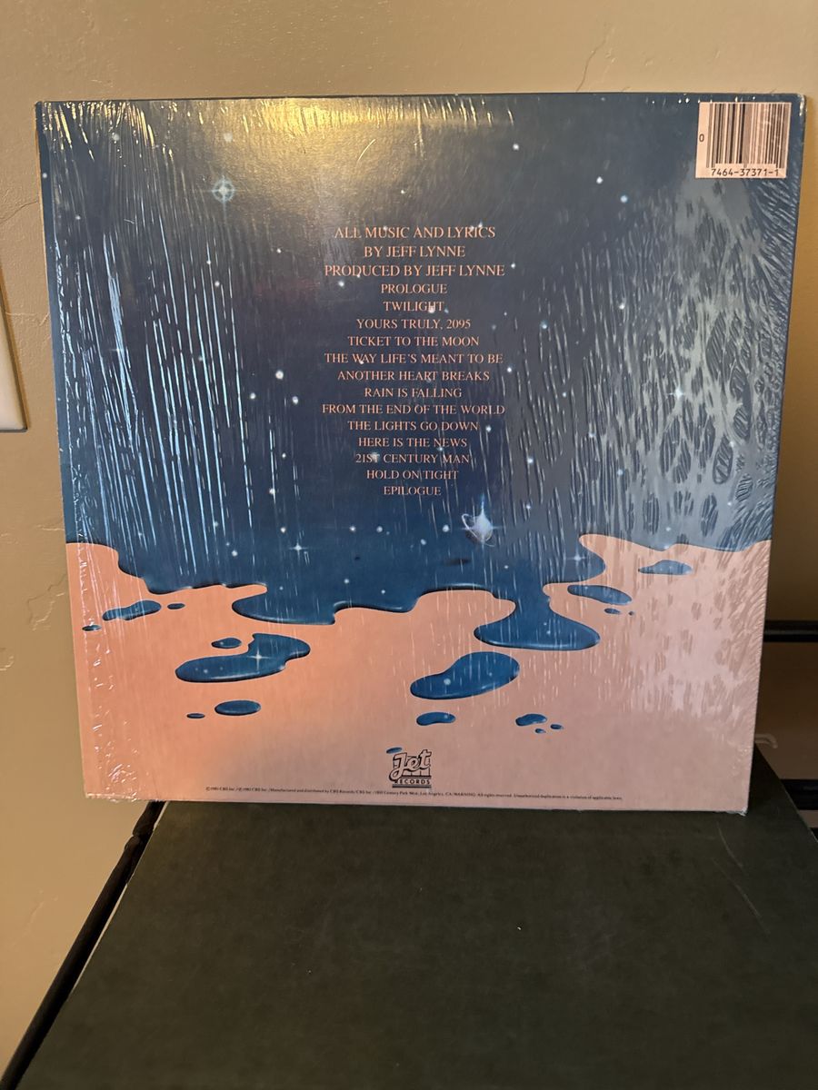 Electric Light Orchestra ELO Time Vinyl LP Record Album - Jet Records