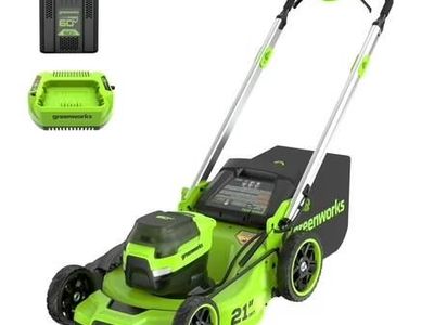 Greenworks 60V 21" Push Lawn Mower + Battery