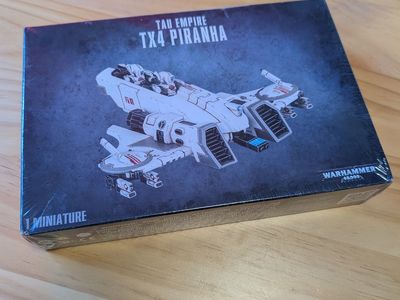 Warhammer 40k sealed Tau Piranha