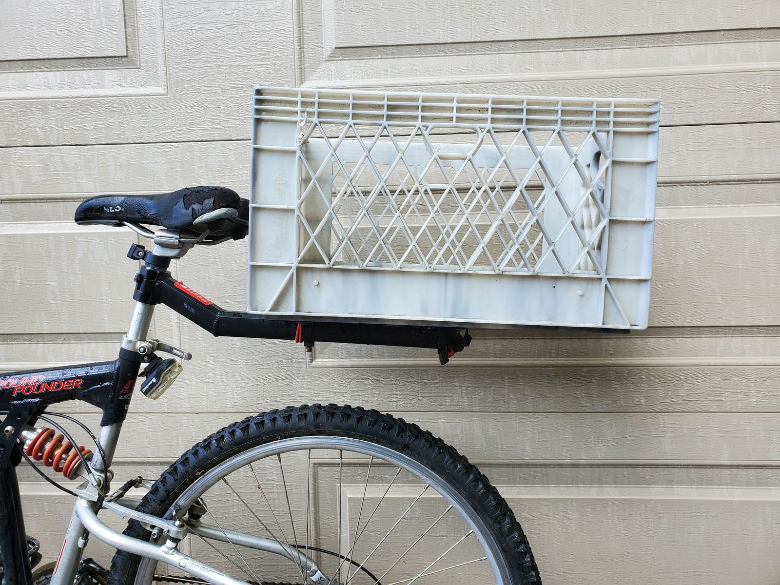 Mtn Bike Cargo Rack –  Quick-Release Seatpost Mount