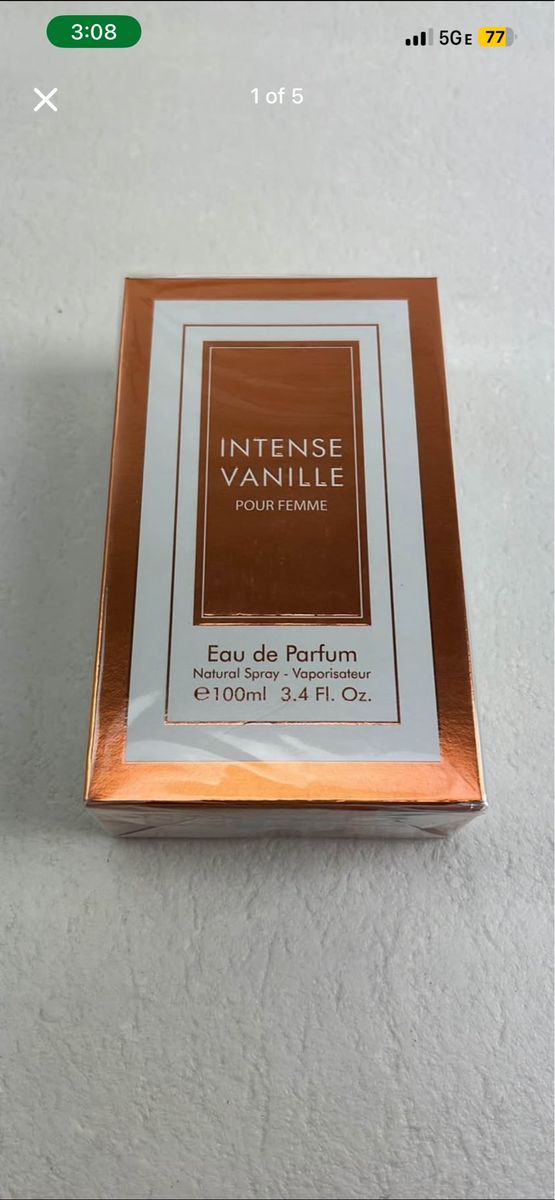 Urban Collection Intense Vanille Pour Femme Eau de Parfum 100ml