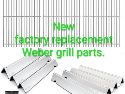 New Factory Replacement Weber Genesis II Grill Parts: Grates & Flavorizer Bars