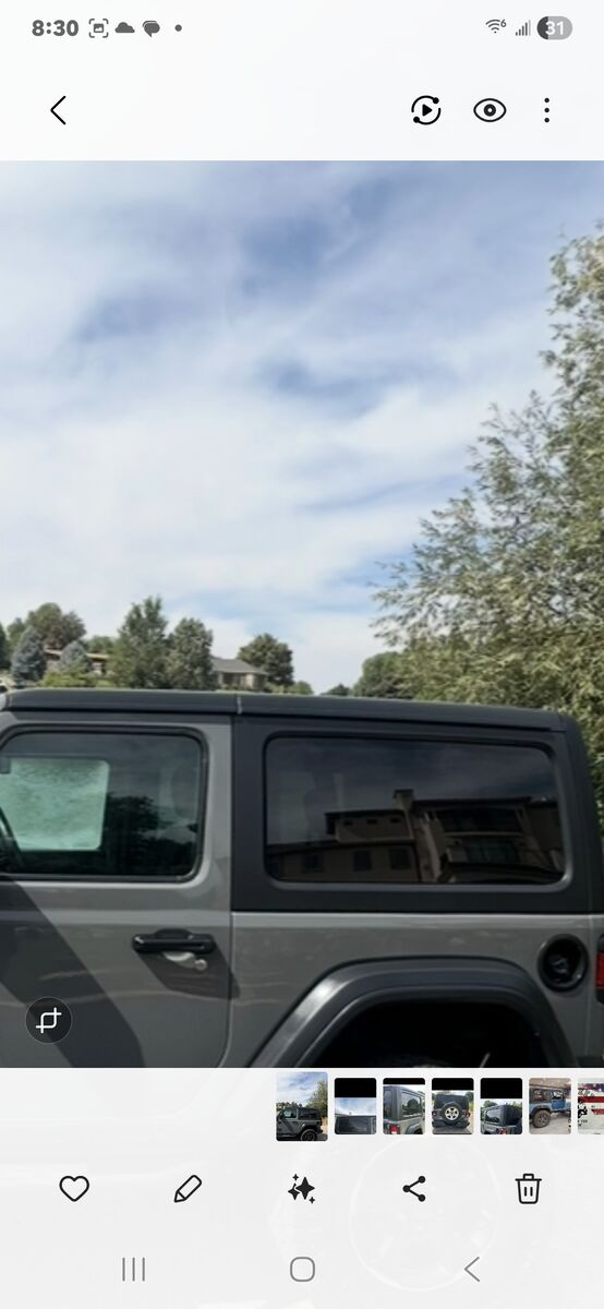 2018- 2026 Jeep wrangler 2 door hard top sale or trade