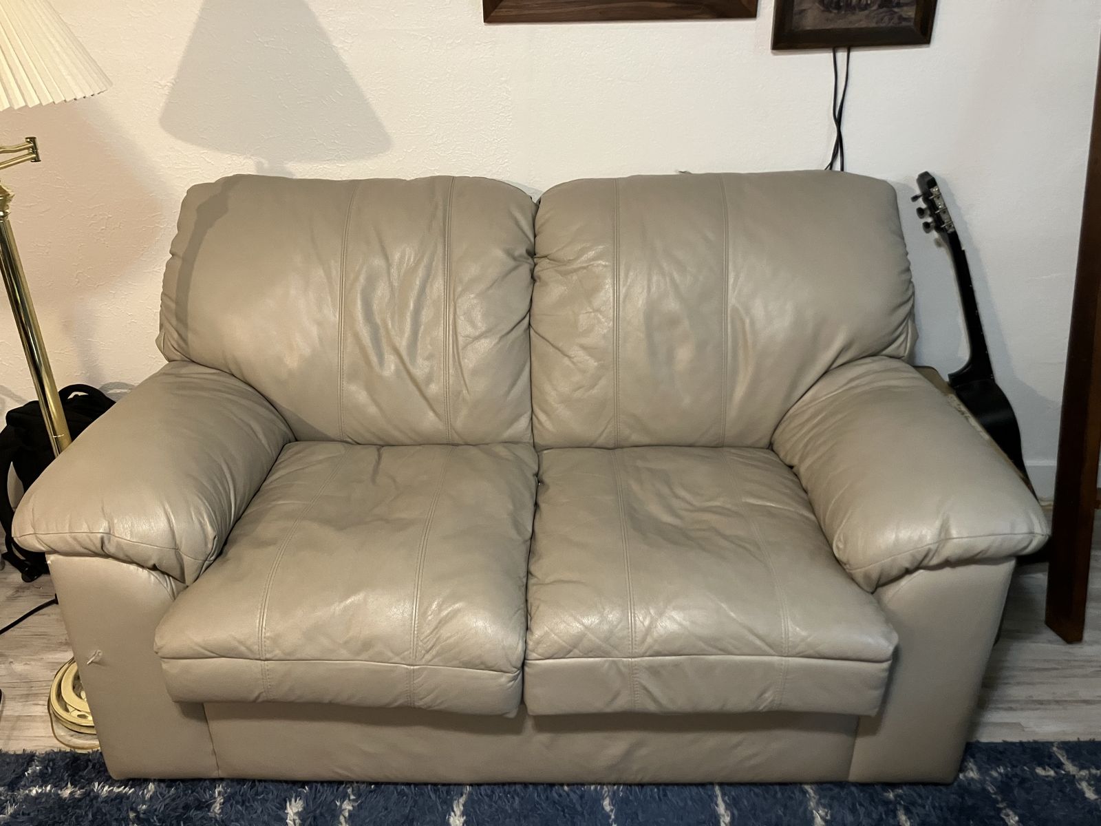 Leather Loveseat Couch