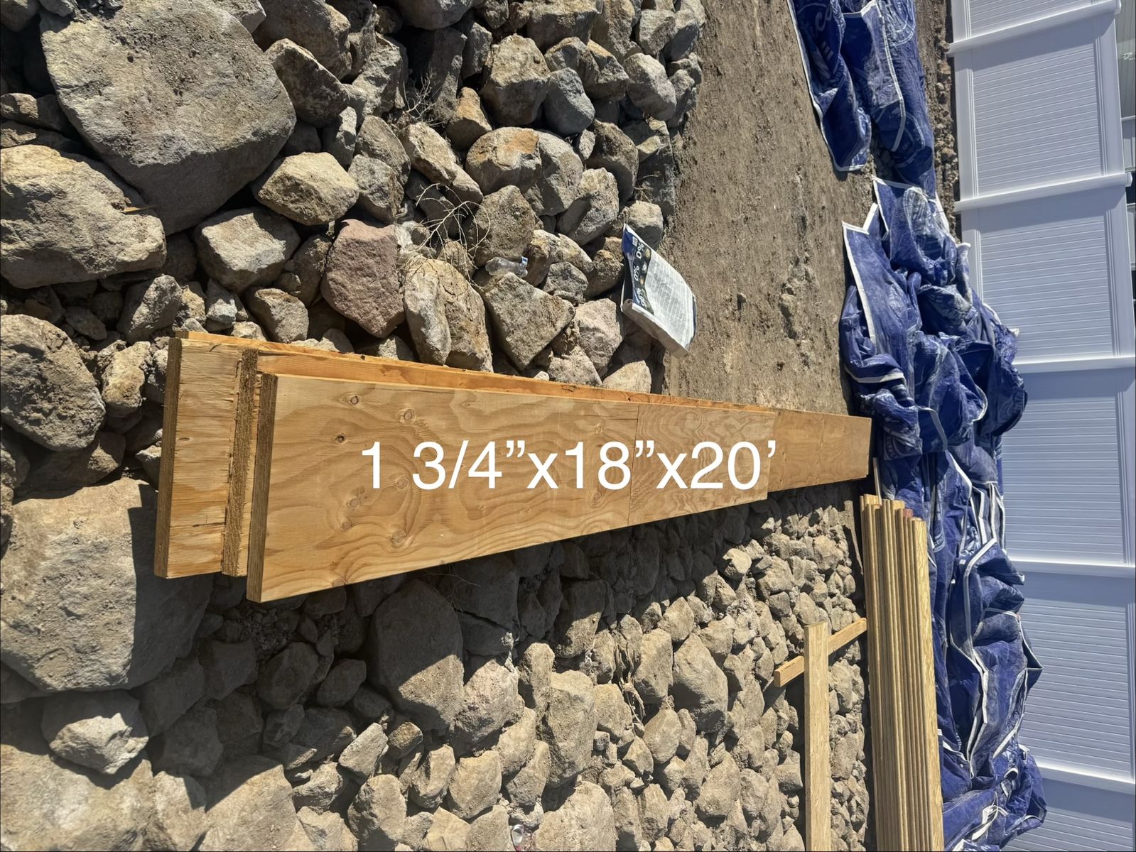 New LVL BEAMS AND LUMBER