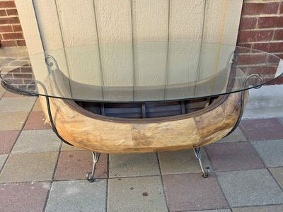 Vintage Canoe Coffee Table