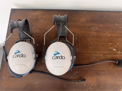 Cardo Headsets Communication Ear Muffs Pair
