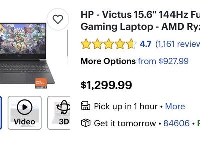 HP Victus Gaming Laptop — NEW / Never Used — RTX 4050