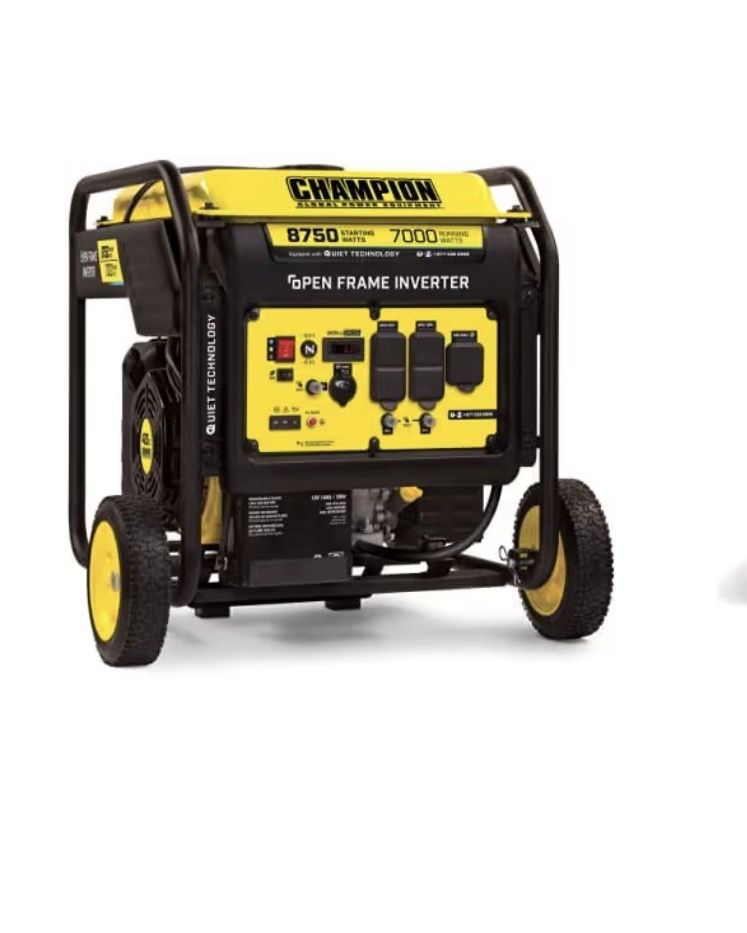 New Champion Power Equipment 100520 8750-Watt DH Series Open Frame Inverter Electric Start