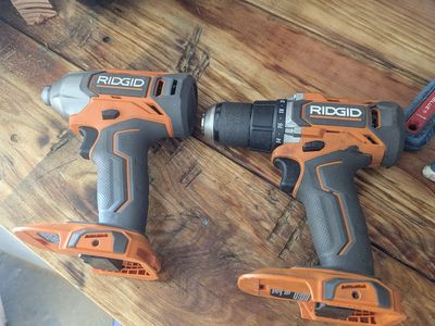 Ridged Drill and Impact Driver