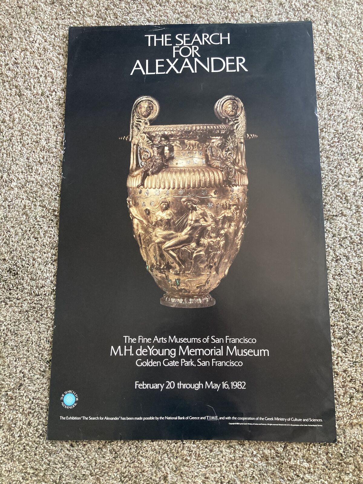 Exibition Poster - Search for Alexander 36x23