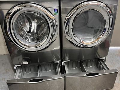 Samsung stainless washer and dryer set