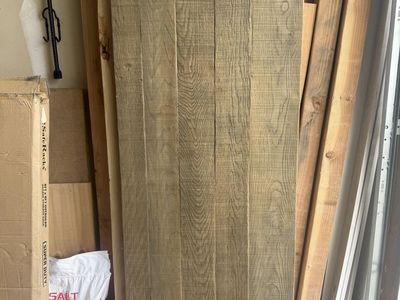 Four Hands Alistair Reclaimed Oak Pub Table Top, 71x26 -Bleached Oak/Vintage - No Legs