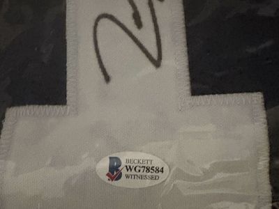 BYU COUGARS Zach Wilson Signed BYU #1 Rookie Jersey W/ COA Beckett Witnessed Autograph NCCA Brigham Young University Football