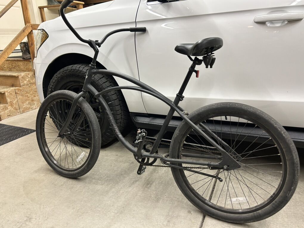 Black Cruiser Electra Bike