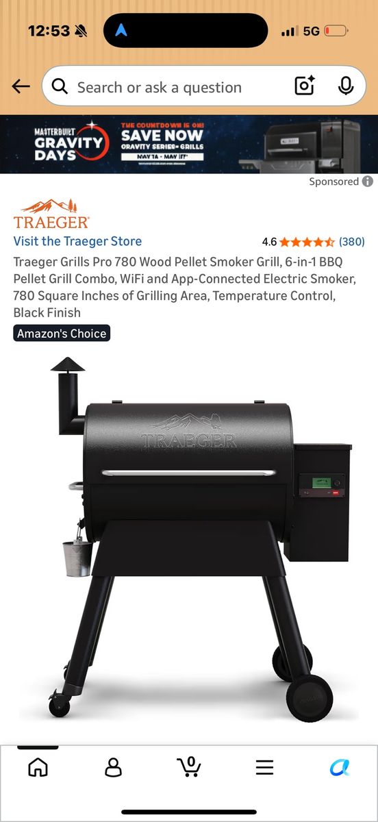 Traeger Smoker Grill Brand New In Box