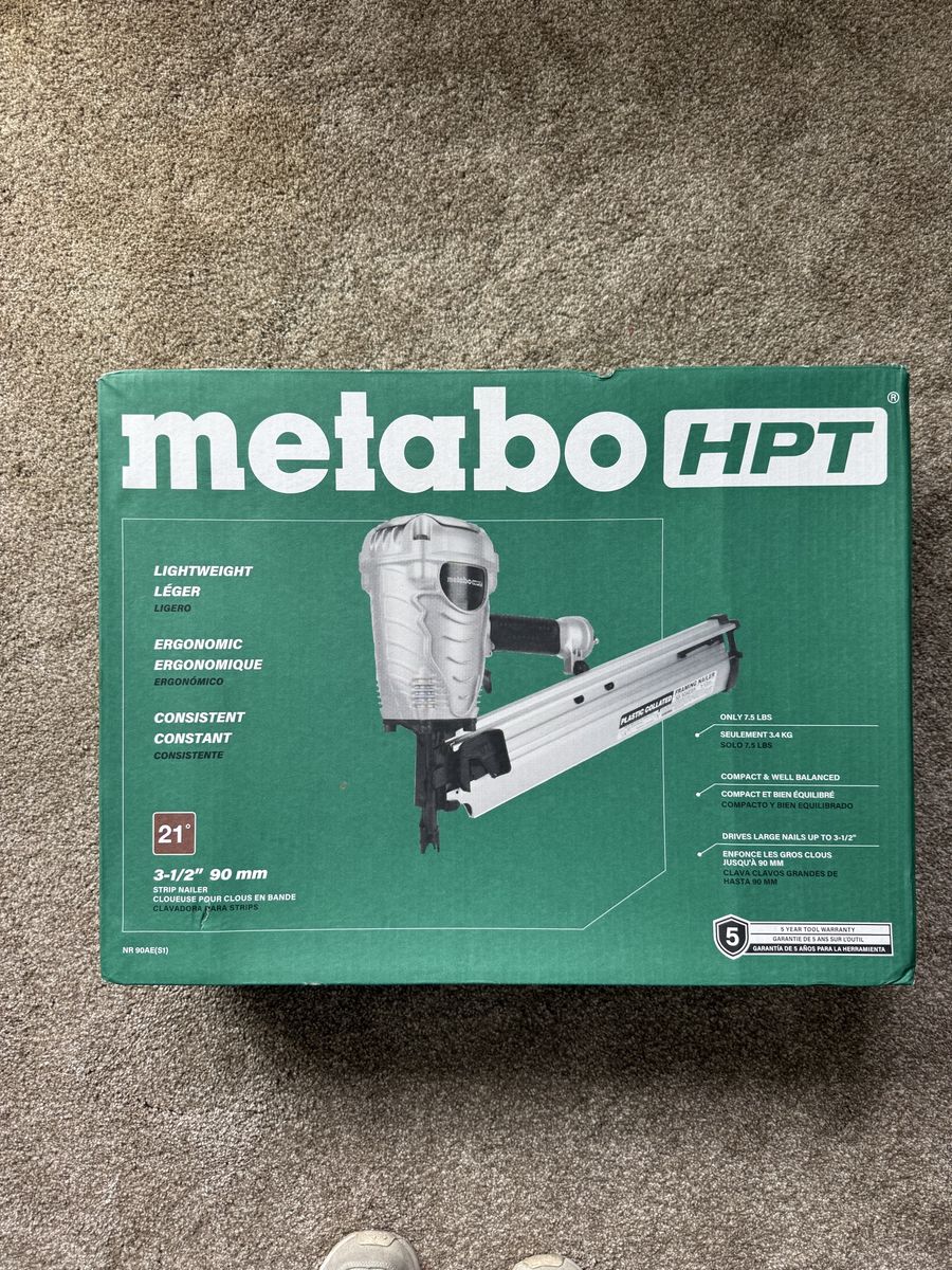 Brand new framing nailer