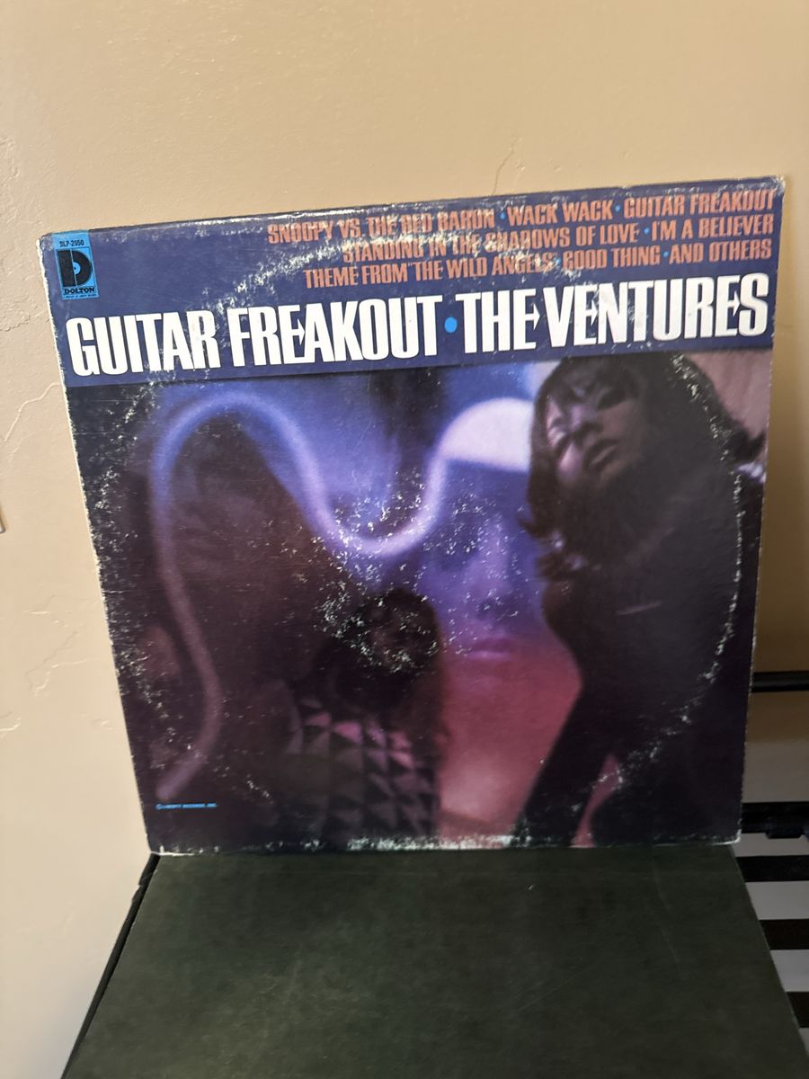 The Ventures Guitar Freakout Vinyl LP Record (Dolton Records)