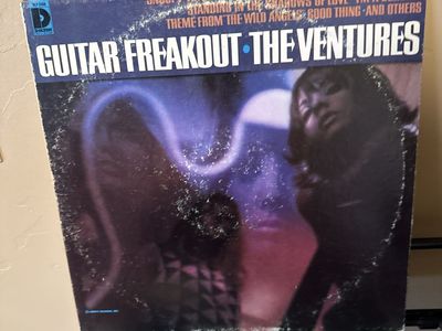 The Ventures Guitar Freakout Vinyl LP Record (Dolton Records)