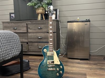 Epiphone Les Paul Standard ’60s Quilt Top Limited Edition – Trans Blue – 2025 – Excellent Condition