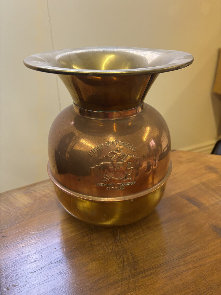 Vintage Copper & Brass Spittoon