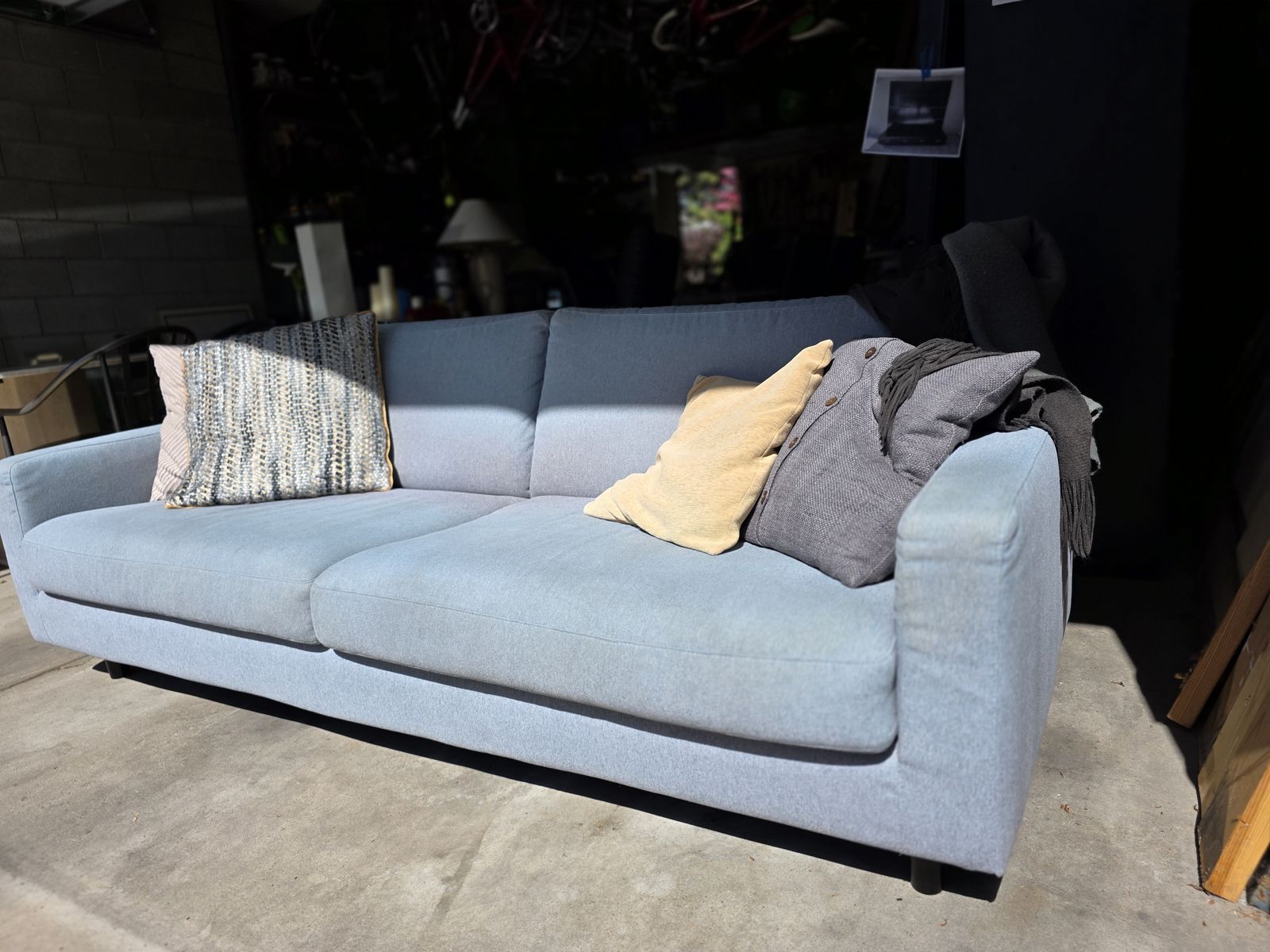 Copenhagen West Grey Couch